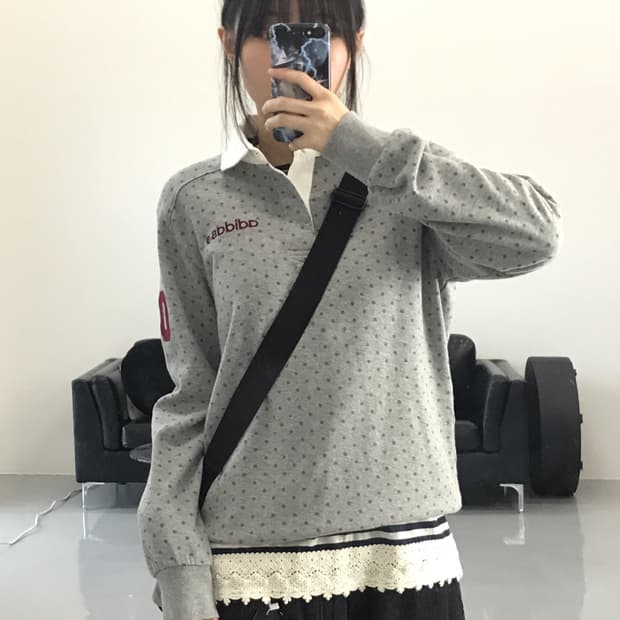 Adidas Dotted Long Sleeve T-Shirts