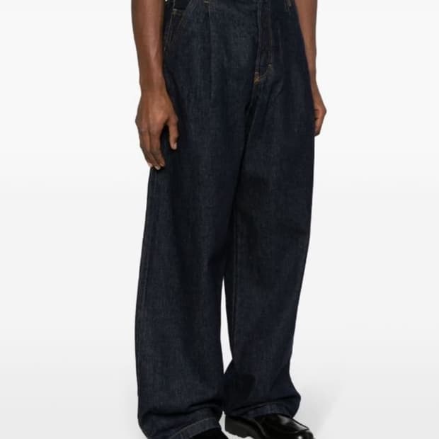 (29) 드리스반노튼 핀턱 와이드 데님