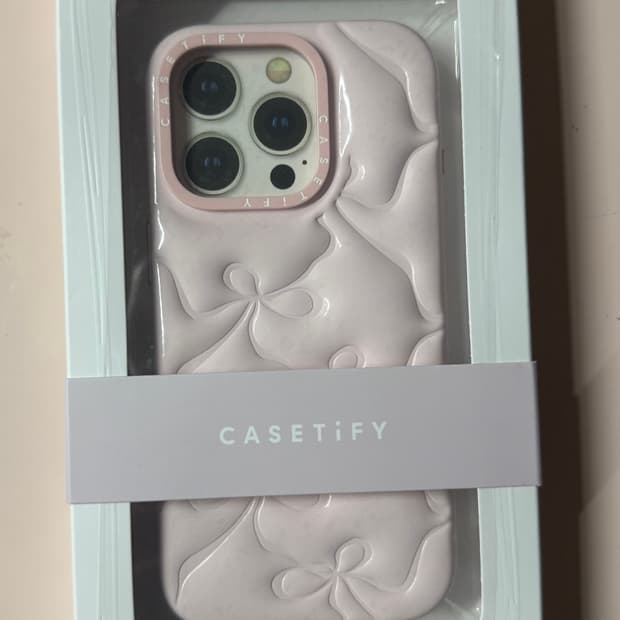 CASETiFY 케이스티파이 필로우 케이스 발레리나 핑크 아이폰 16프로