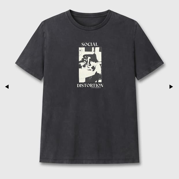 토니웩 25ss 반팔 M사이즈 (faded black)
