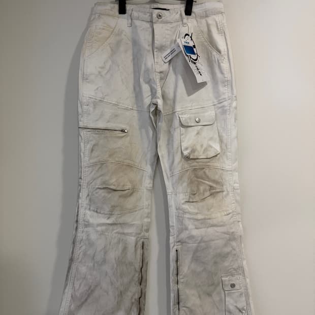 ACK CLAK 리믹스 더티 카고 팬츠