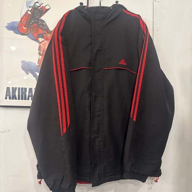 110)아디다스 리버시블 누빔 자켓