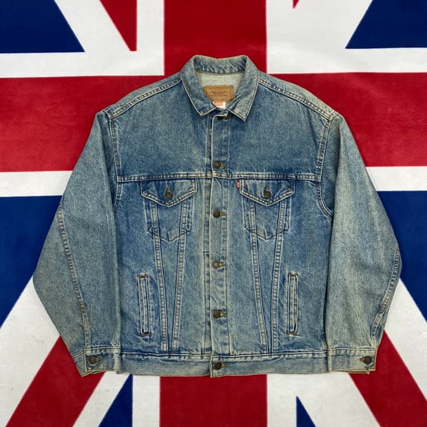 리바이스 USA 청자켓 XL