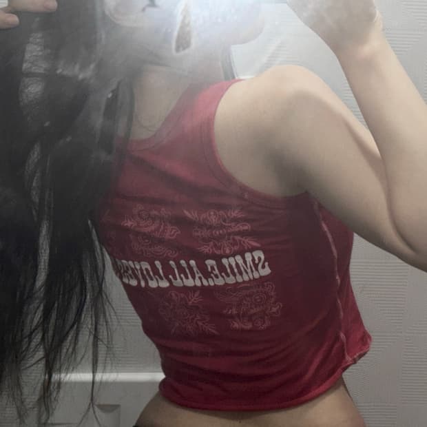 히스테릭 미니 탱크톱 나시