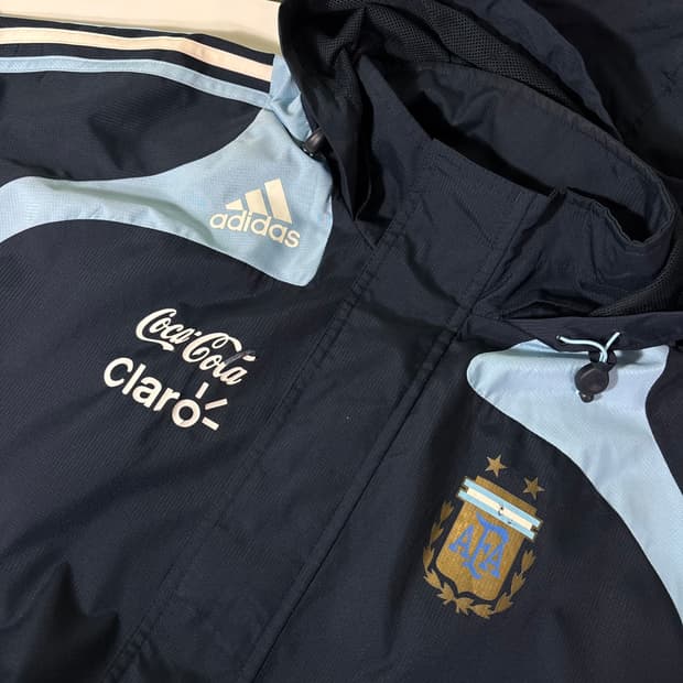 105 아디다스 아르헨티나 국대 바람막이 자켓