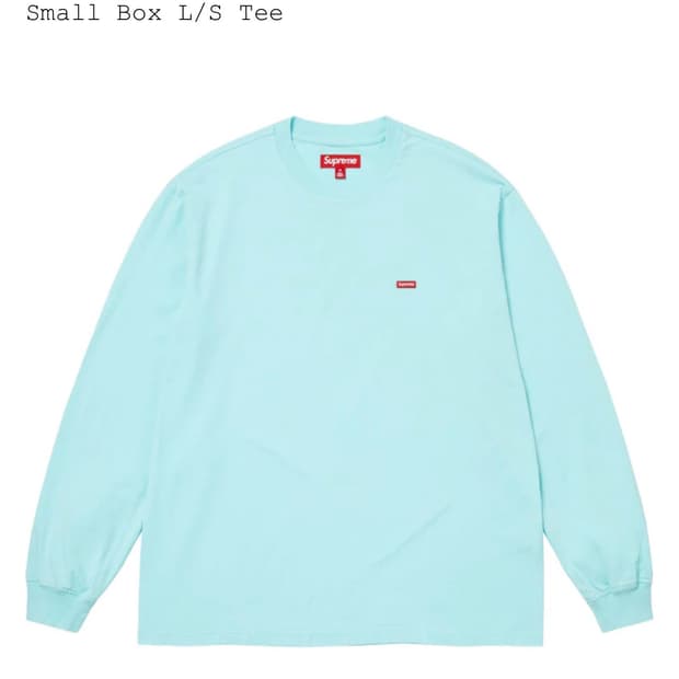 슈프림 스몰 박스 로고 롱슬리브 M 팝니다