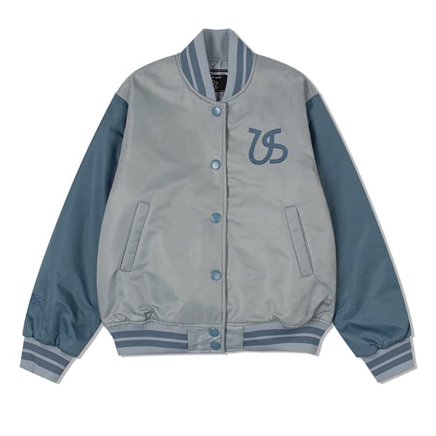 어글리쉐도우 바시티 SYMBOL LOGO BASEBALL JUMPER