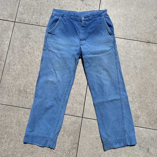 70s French Work Pants size44