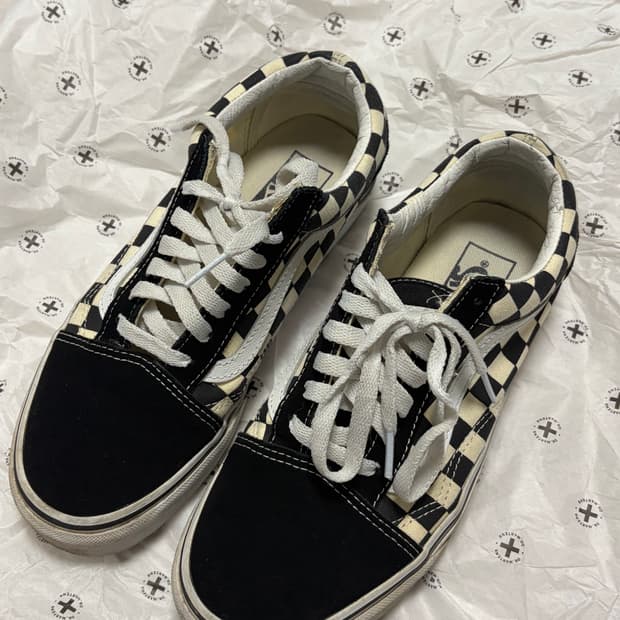 반스 올드스쿨 체커보드