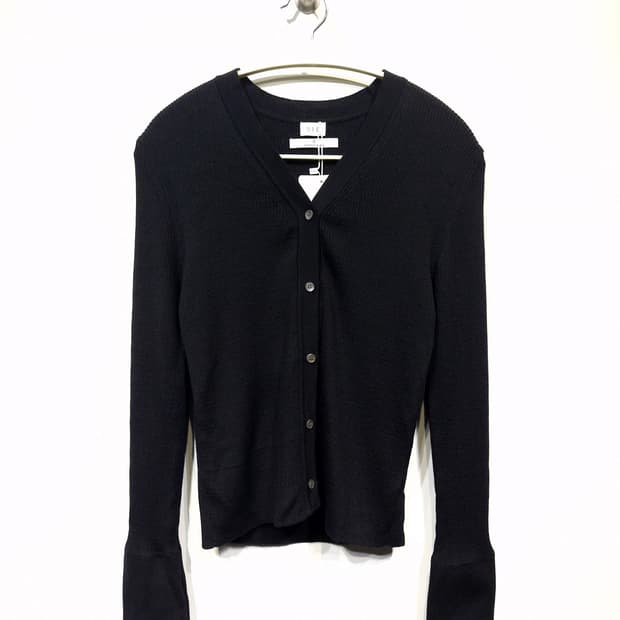 [새상품]SIE 시에 메리노 울 골지 가디건