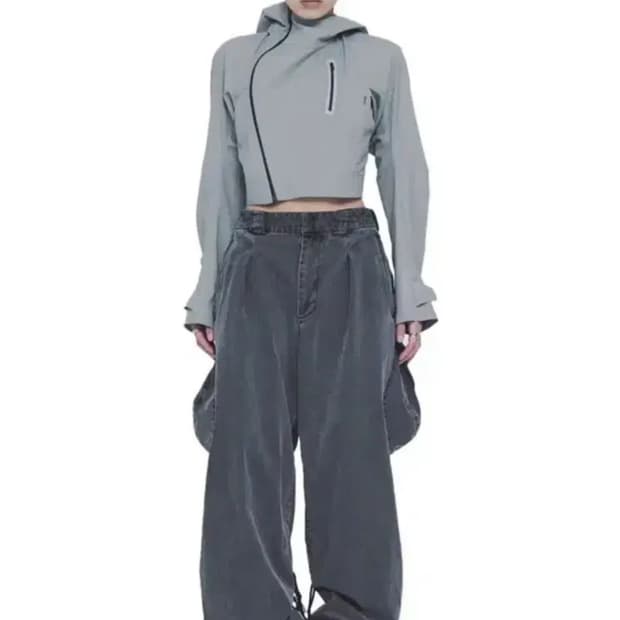 혜인서 카고 팬츠 챠콜