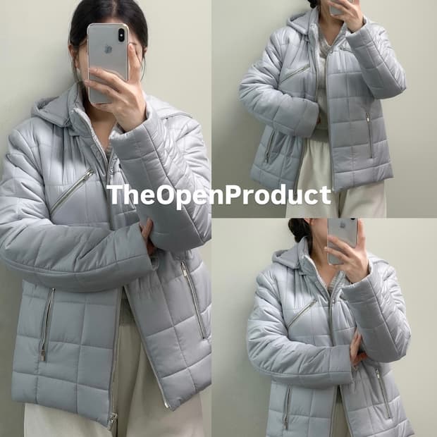 더 오픈 프로덕트 퀼티드 자켓