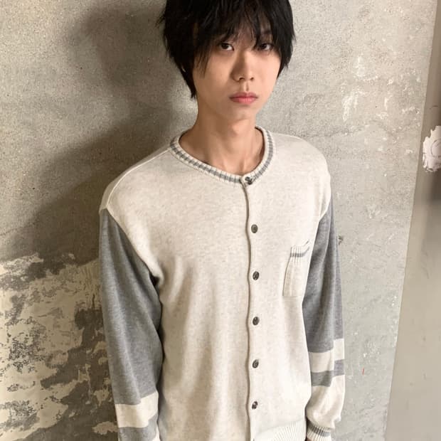 이세이미야케 HAI Sporting Gear 코튼 가디건