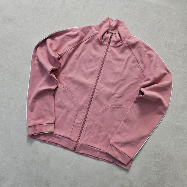 90 낫소 여성 루즈핏 하이넥 집업 0402Y