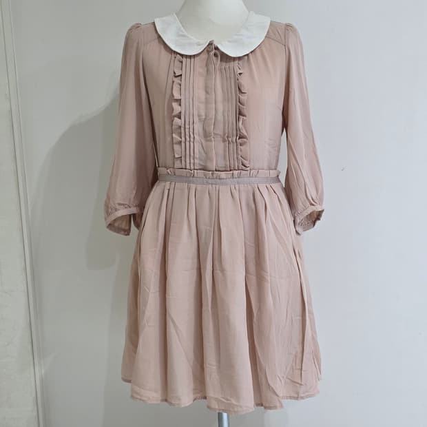 일본빈티지 히메갸루 프릴 원피스