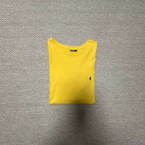 POLO RALPH LAUREN usa fabric t-shirt
