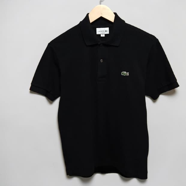 95~100 LACOSTE 라코스테 블랙 카라티 여름