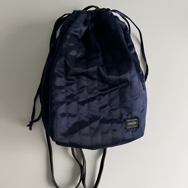 porter yoshida satin bag 
