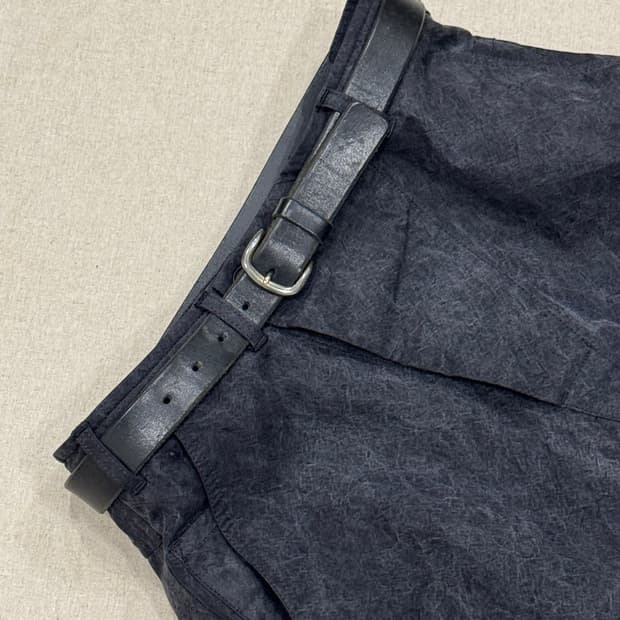 요지야마모토 레더 벨트