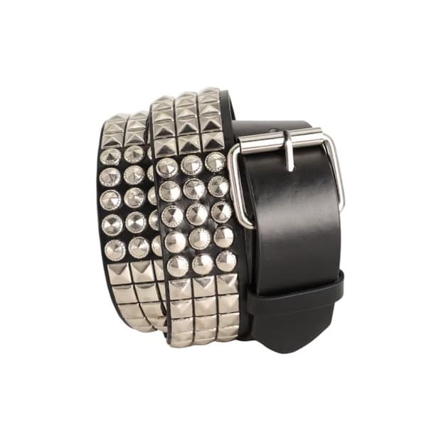 Mix Studded Leather Belt 스터드 벨트