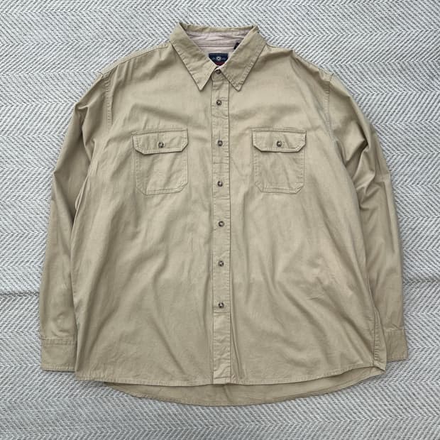 랭글러 투포켓 워크 셔츠 r2901