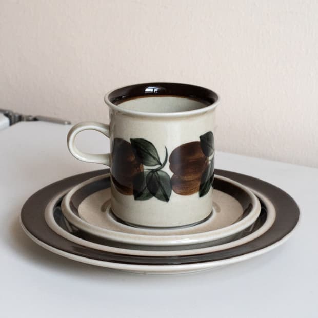 아라비아핀란드 루이자 톨컵 소서 트리오 2