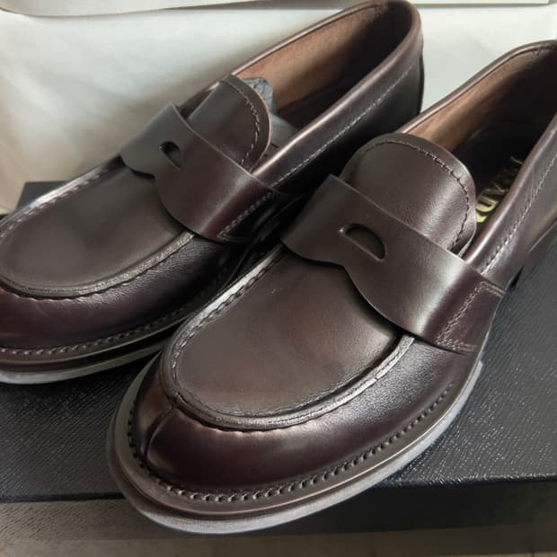 프라다 페니 로퍼 새상품(265)