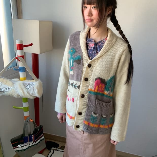 titicaca knit cardigan