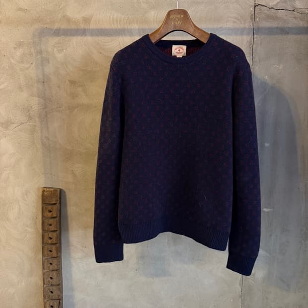 브룩스 브라더스 메리노울 니트 슬림100