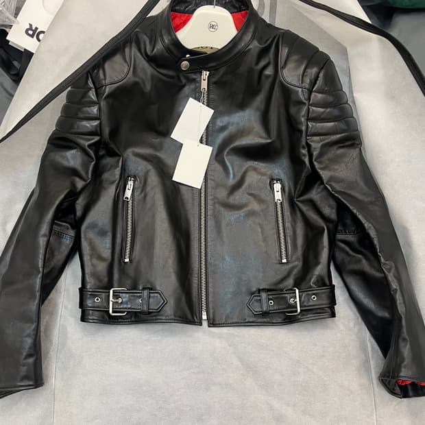 렉토 레드라이너 레더 점퍼 새상품