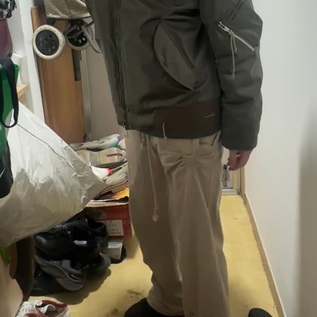 드리스반노튼 스웻 팬츠