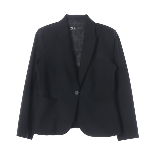 ZARA 베이직 원버튼 테일러드 블레이저