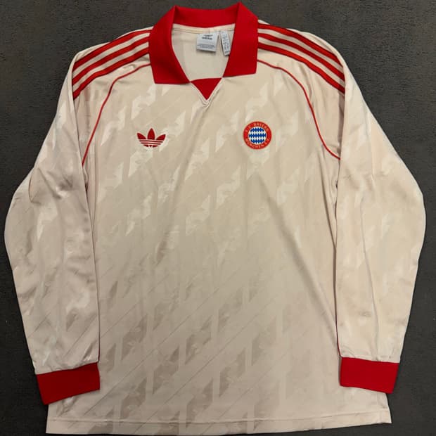 아디다스 바이에른 뮌헨 롱슬리브 져지 처분 3XL 