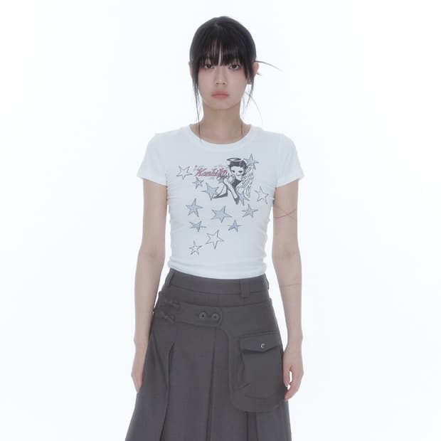 Kashiko Angelic Baby T Shirt