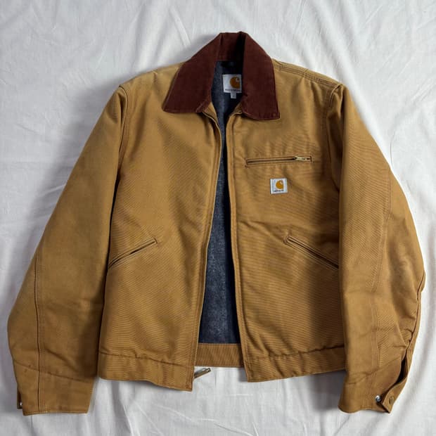 Carhartt 칼하트 J001 BRN 디트로이트 자켓 S