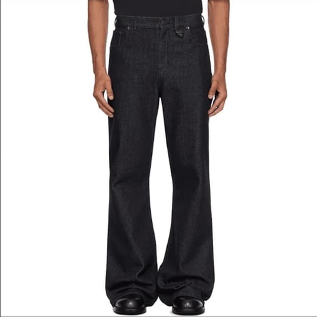 (구매) 에곤랩 Semi 와이드 데님 블랙