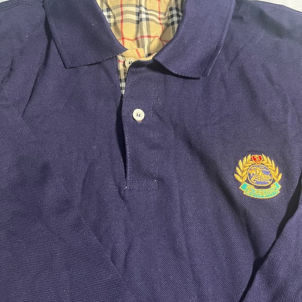 버버리 올드 카라 긴팔 롱슬리브