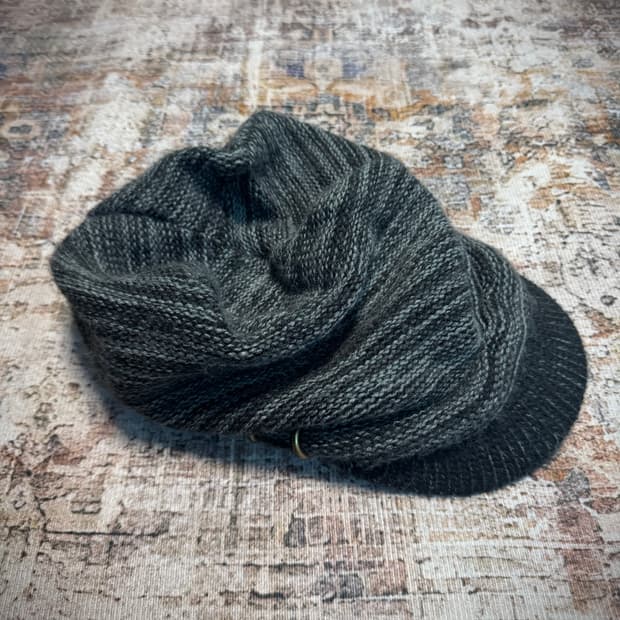 00s Style Aged Knit Brim Cap