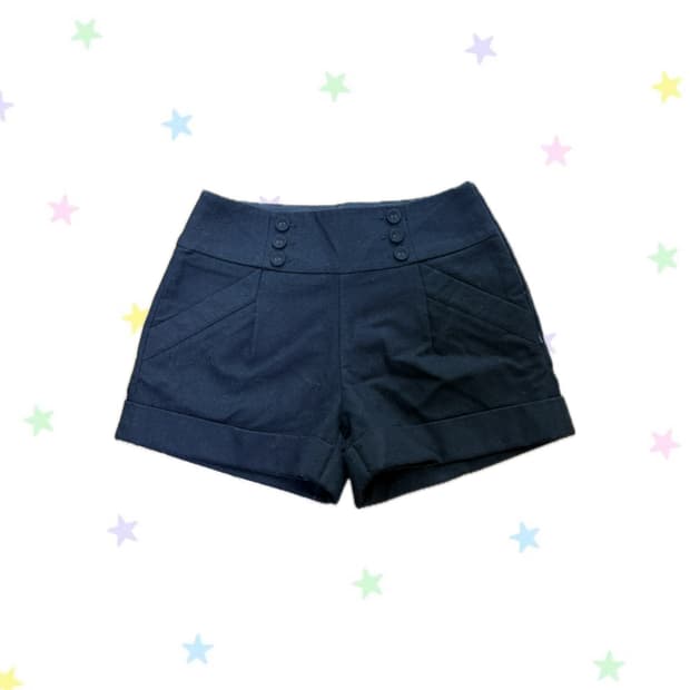 일본 빈티지 네이비 반바지 니혼진 코디