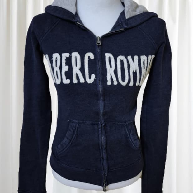 💙아베크롬비 딱붙 후드집업💙