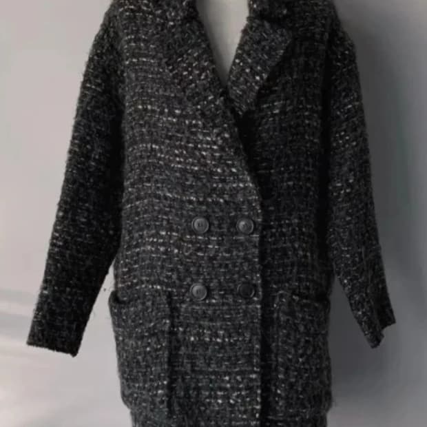 이자벨마랑 에뚜왈 트위드 더블 코트 55-77