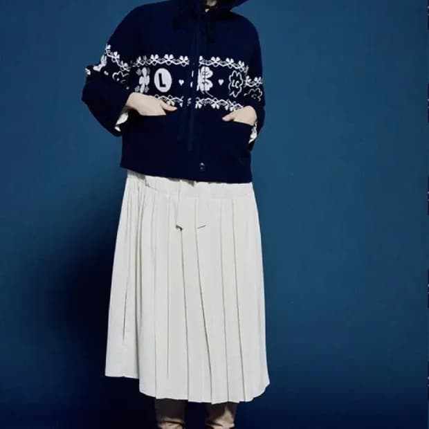 여성 free 럭키슈에뜨 후드 가디건