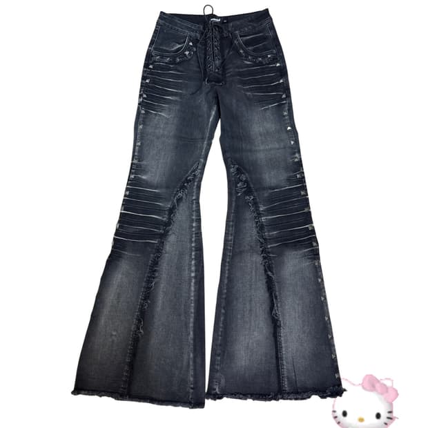 mingalondon DAHLIA FLARED JEANS 26size