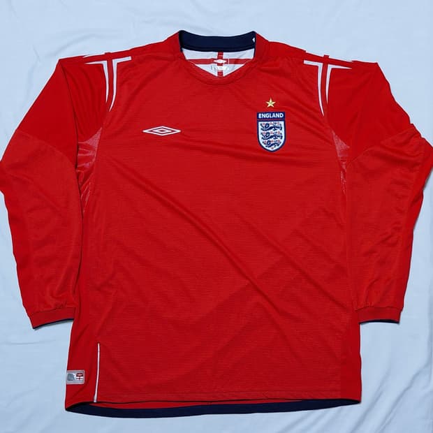[XL] UMBRO 04-06 잉글랜드 어웨이 긴팔 저지