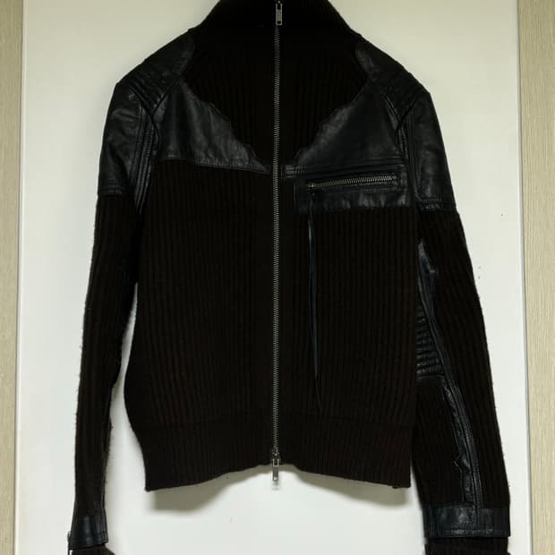 하이커아커만 레더 바이커 자켓