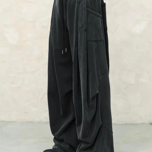 비긴202- 보이드 파라슈트 스웻 팬츠