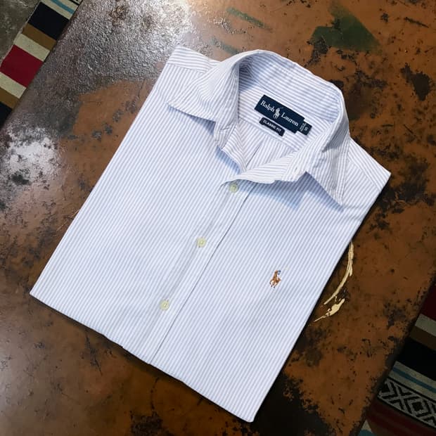 폴로랄프로렌 소라 스트라이프 옥스포드 셔츠 남성 105 사이즈