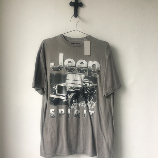 Jeep printing t shirt