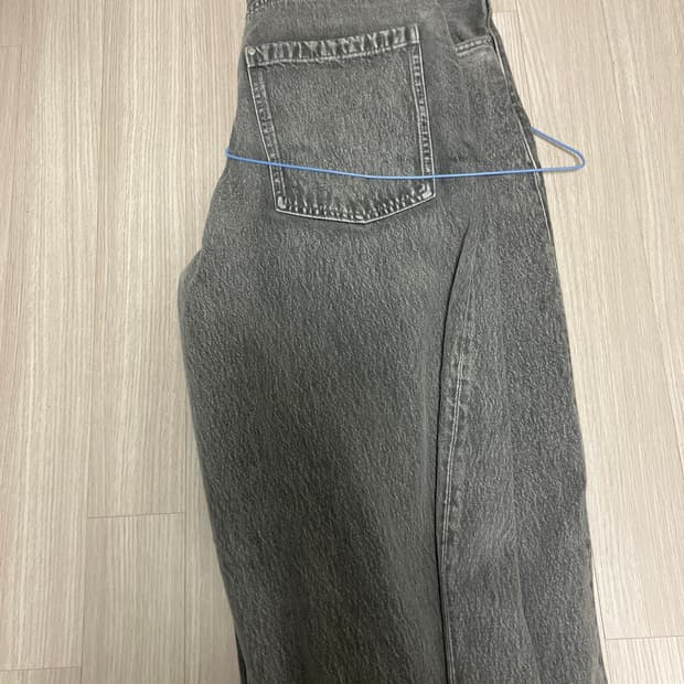 h&m 슈퍼배기 그레이 팝니다 34 사이즈