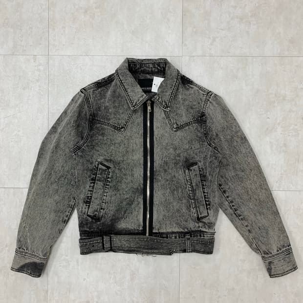 일본빈티지 흑청자켓#766